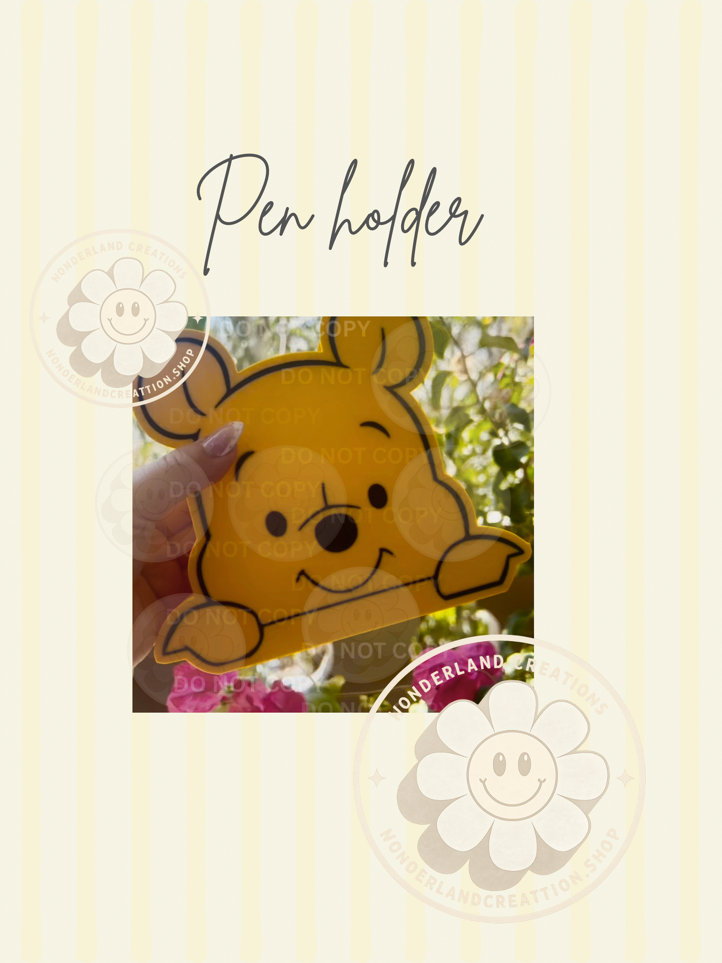Bear Pen Holder